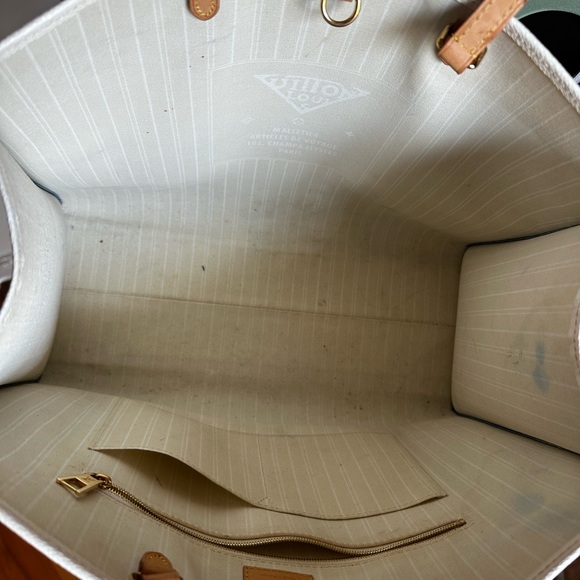 LOUIS VUITTON Monogram Giant By The Pool Onthego GM blue ombré - Picture 10 of 12